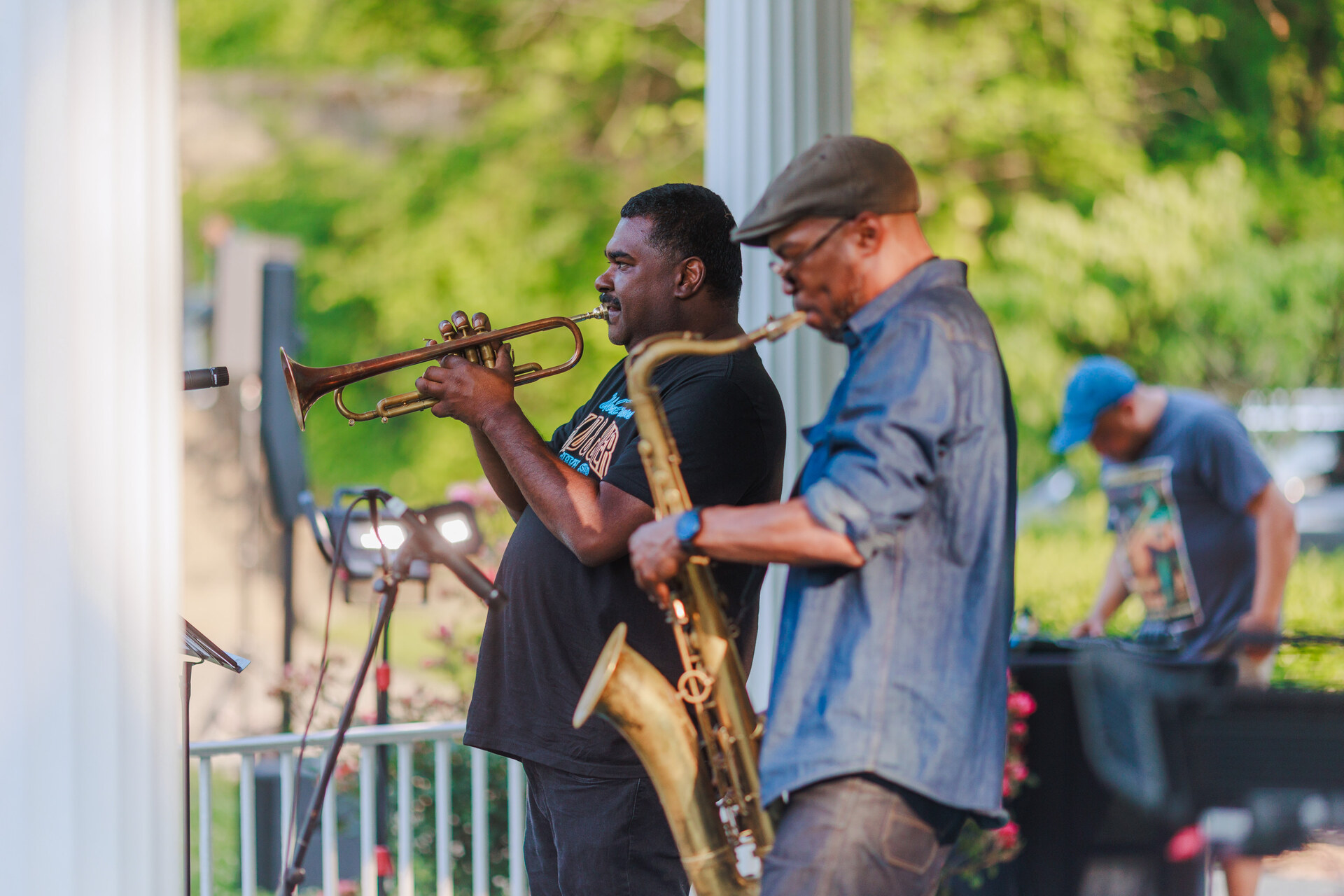 Jazz in The Parks on the Great Lawn in your own backyard