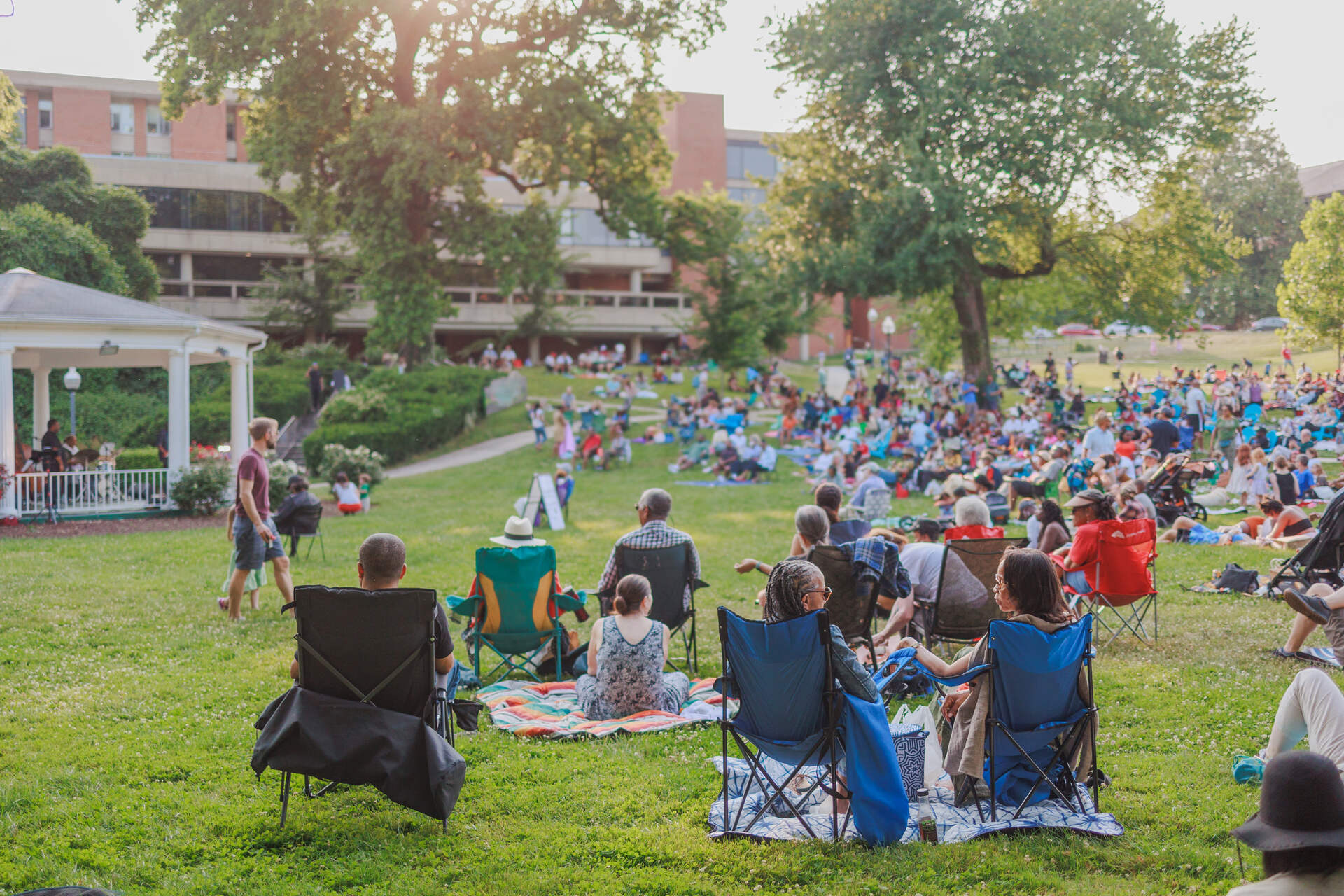 The Great Lawn hosts a variety of free activities and events