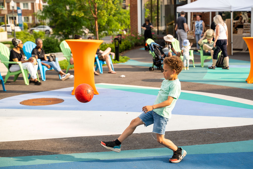 Endless fun at the nature-inspired playground at The Parks